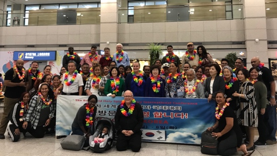 A group of people posing for a photo