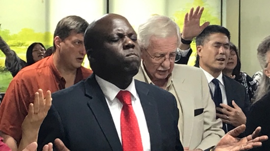 A group of men in suits