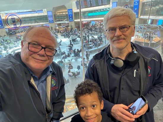 A group of men posing for a picture