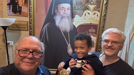 A group of people posing for a photo