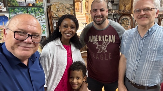 A group of people posing for a photo