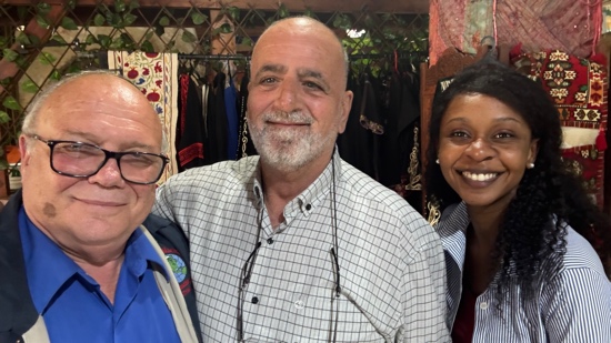 A group of people posing for a photo