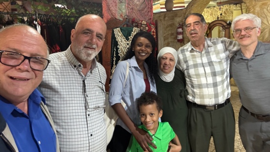 A group of people posing for a photo