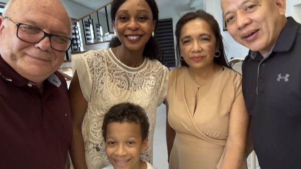 A group of people posing for a photo