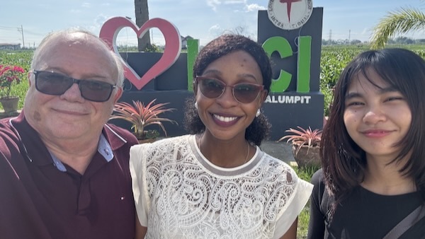 A group of people posing for a photo