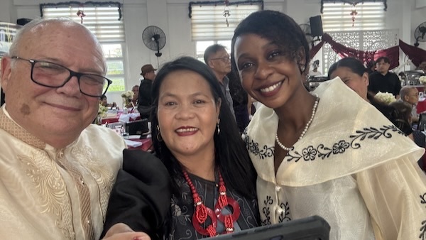 A group of people posing for a photo