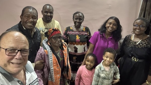 A group of people posing for a photo