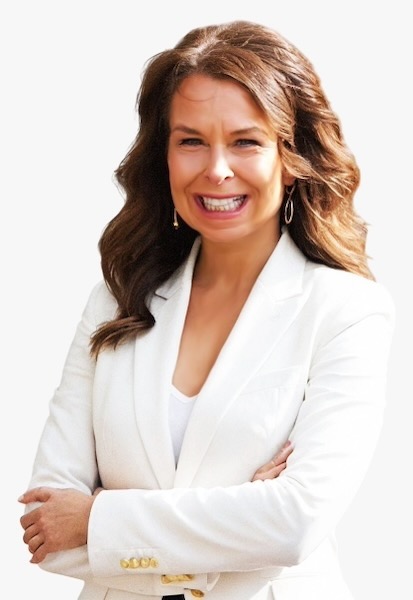 A person in a white suit