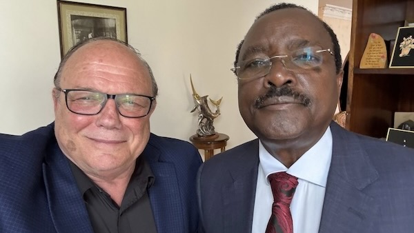 Two men in suits and ties