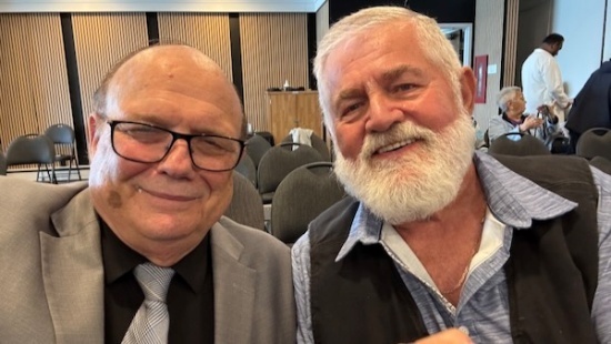 Dr. Hansen and Pastor Slade