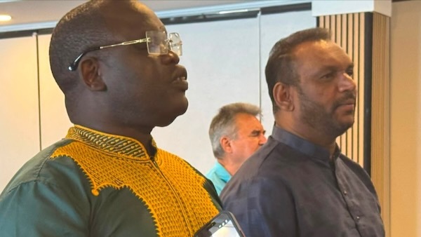 Dr. Towongo and Pastor Lalu