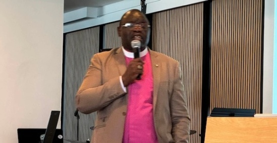 Dr. Towongo's message "For How Long?"