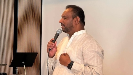 Pastor Lalu also sharing in this ordination part of the service