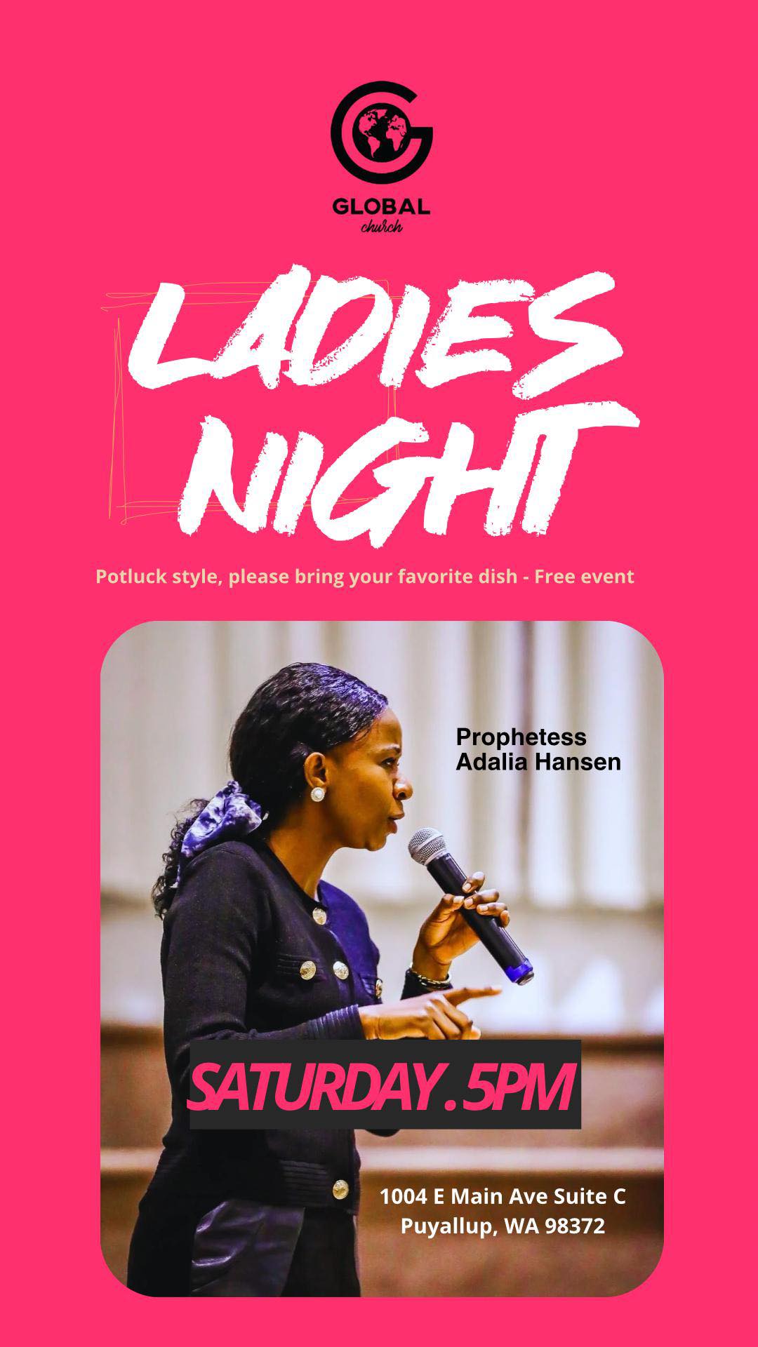 2025 05 10 Ladies Night Prophetess Adalia