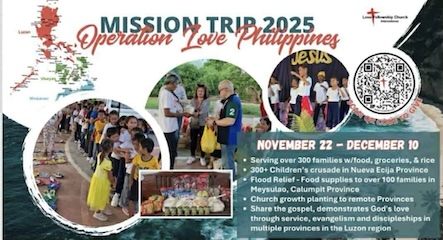 Philippines Mission Trip 2025